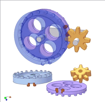 梅問題-3D列印資源-退休工程師，將機械機構運作動畫，共1700個