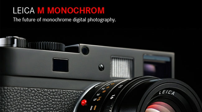 Leica M-Monochrom極緻黑白全幅RF相機