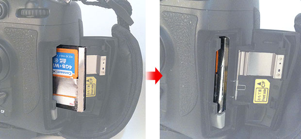 梅問題-攝影器材－將SD轉CFII卡改裝成CFI