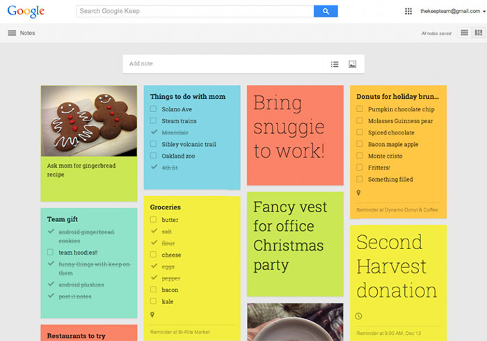 梅問題－Google Keep簡單好用的記事與待辦事項雲端隨身筆記工具