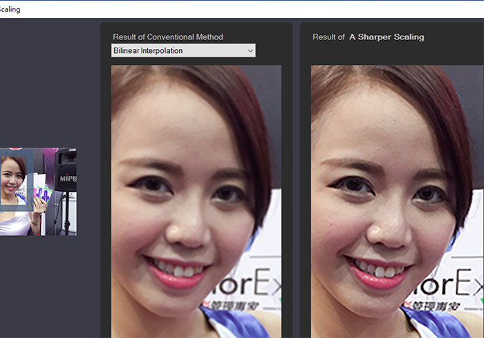 梅問題－「Sharper Scaling」照片放大不但失真率，還能保持原來的銳利度與細節