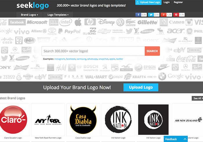 《Seeklogo》全球知名企業LOGO圖鑑EPS向量檔免費下載