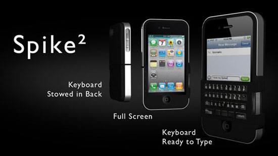 梅問題-iPhone週邊配件-「Spike」讓iPhone擁有實體鍵盤保護殼