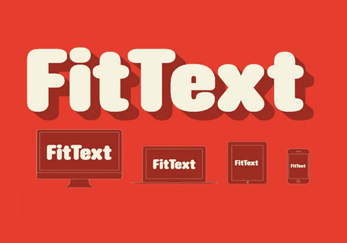 jQuery教學-FitText.js讓網頁中的文字，也支援RWD自適應縮放
