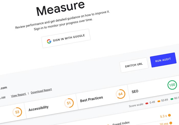 Google 推出另一個網站 SEO 檢測工具 WEB.DEV，除了評分還提供網站優化建議書