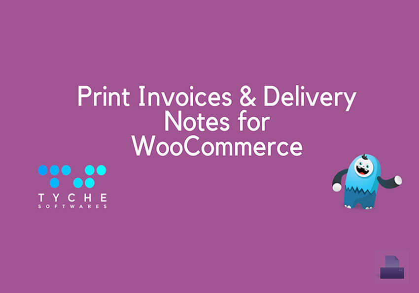 Woocommerce 列印出貨訂單明細 Print Invoice & Delivery Notes
