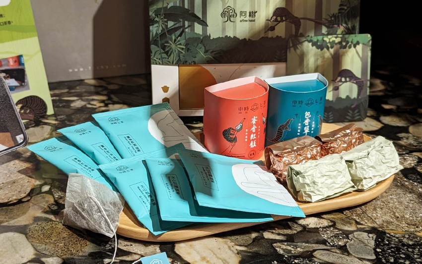 申時七茶進駐阿樹國際旅店，承載與自然共好的聯名茶禮