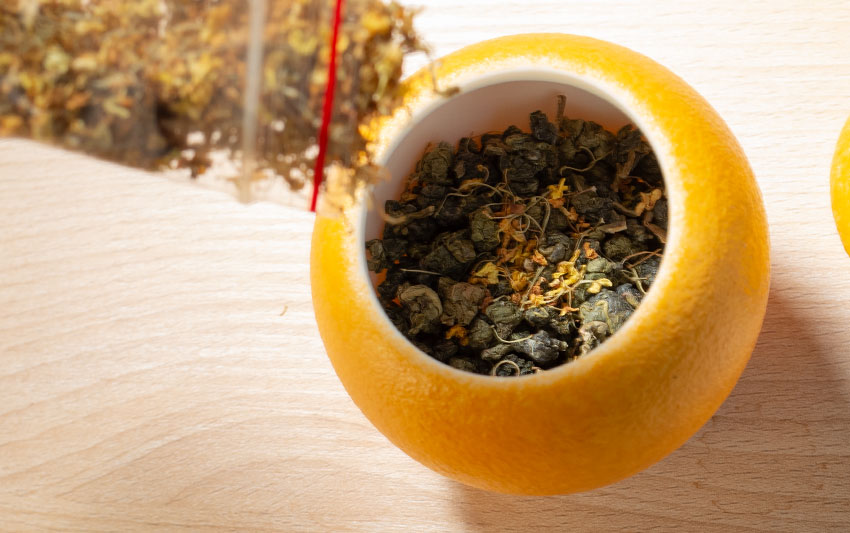 如何用茶蒼來窨製花茶，讓茶香中帶有悠雅的花香味
