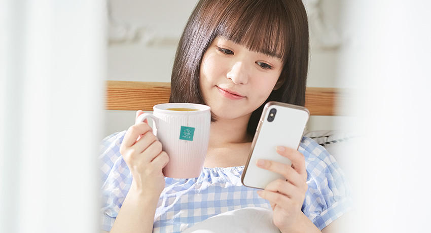 申時七茶－iPhone 內建相片APP，將照片套用「金萱清新淡雅」色調調控檔