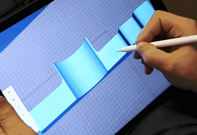 梅問題-iPad Pro+Apple Pencil輕鬆畫3D，開發產品新利器
