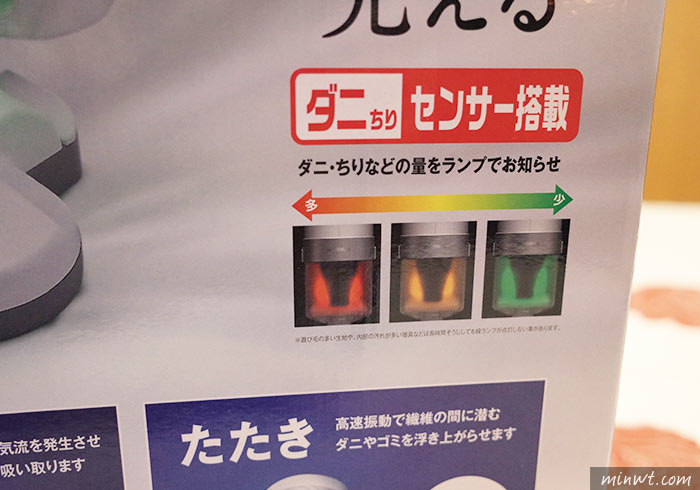 梅問題－日本IRIS除蟎神器，燈號顯示讓塵蟎無所無所遁逃
