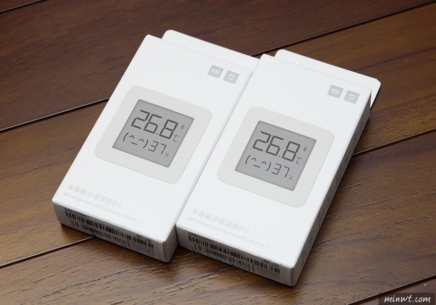 梅問題-[開箱] 米家藍牙溫濕度計2，小巧且支援藍牙，透過手機立即就可知道各房間的溫濕度