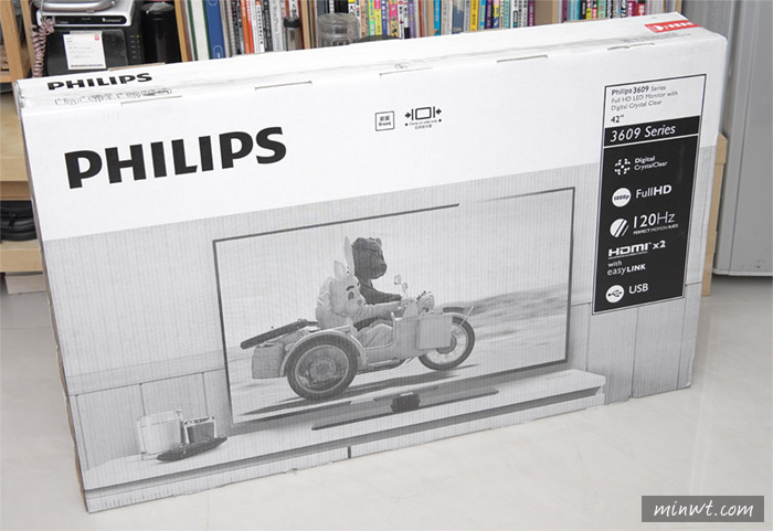 梅問題－《PHILIPS 3609》薄框、輕巧、高畫質Full HD 42吋大電視