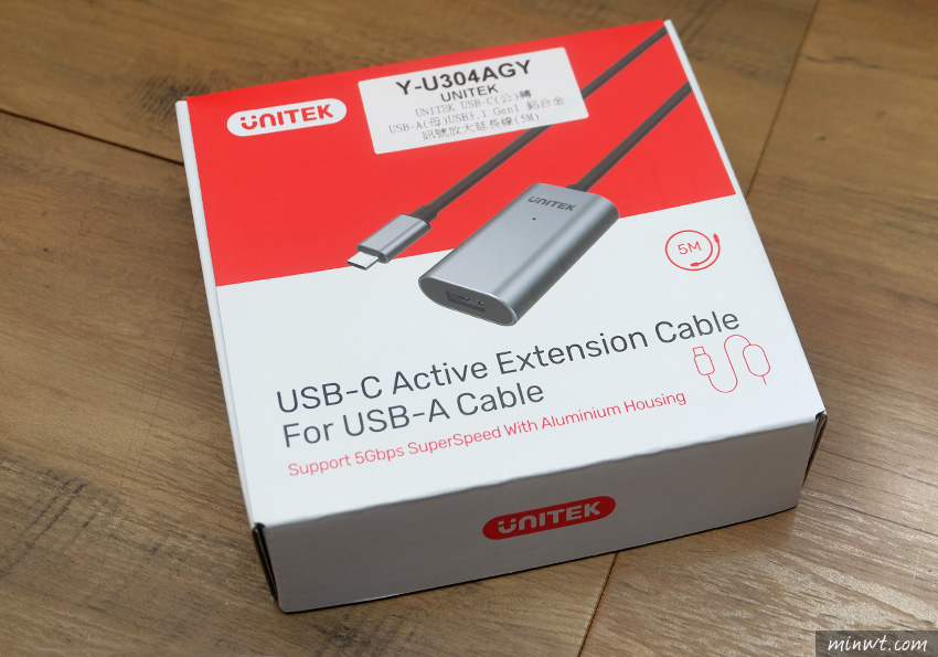 梅問題-UNITEK USB訊號放大延長線，當相機連接電腦時，也可輕鬆的操控相機
