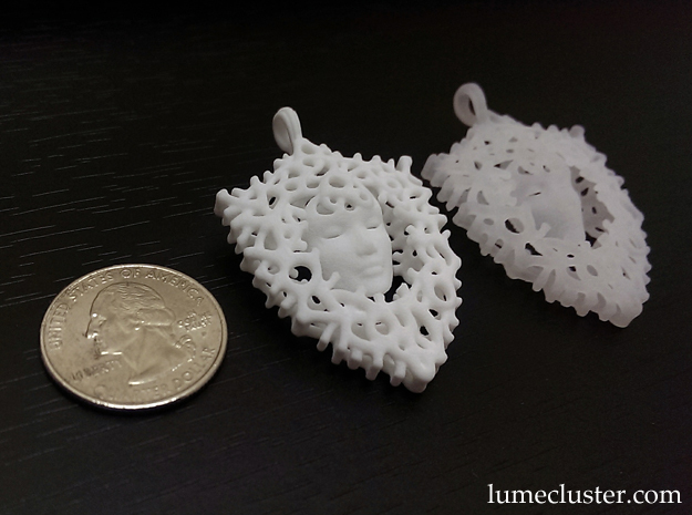 梅問題－3D列印面罩《Lumecluster》宛如來自深海的至寶