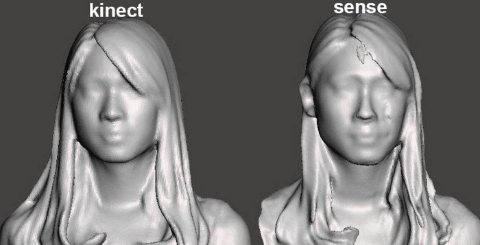 梅問題－《Sense vs Kinect》平價3D掃描器到底誰才是平價一哥