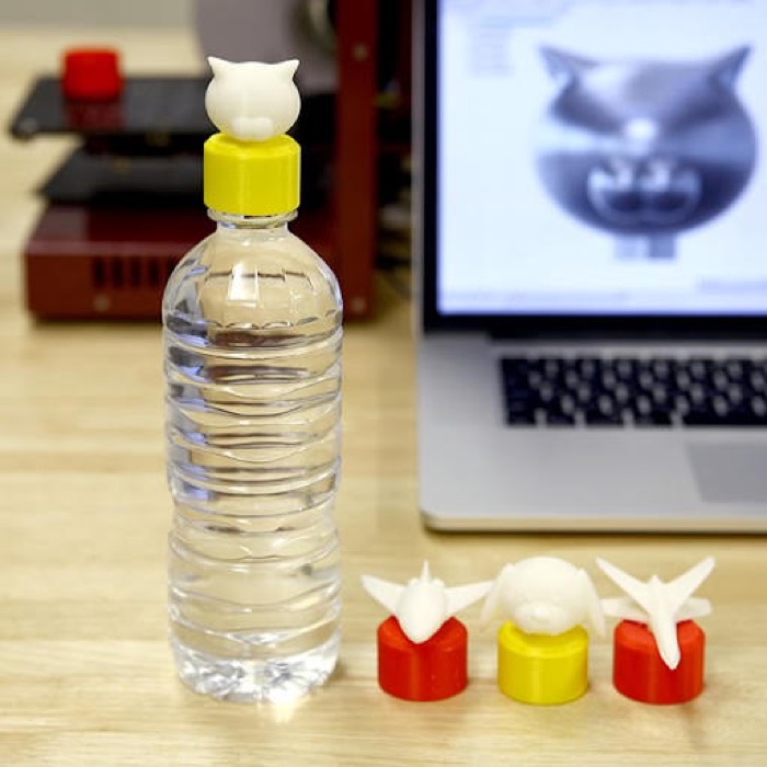 梅問題-3D列印讓保特瓶蓋找到第二春