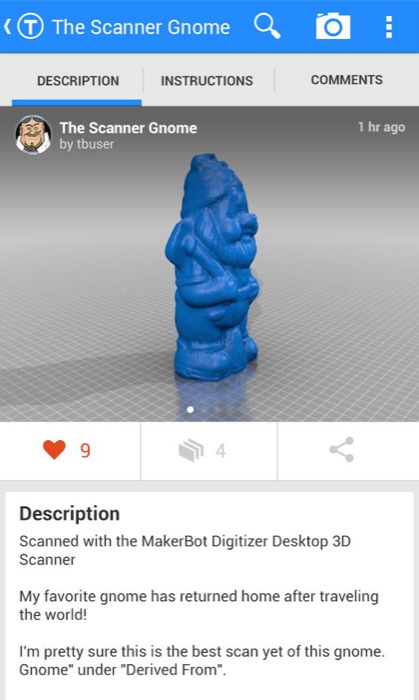 梅問題－3D列印模型的好幫手Thingiverse專用APP