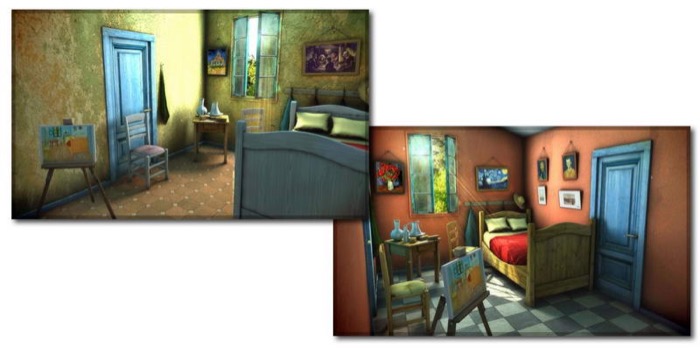 梅問題-用3D將梵谷知名畫作Bedroom變成虛擬實境