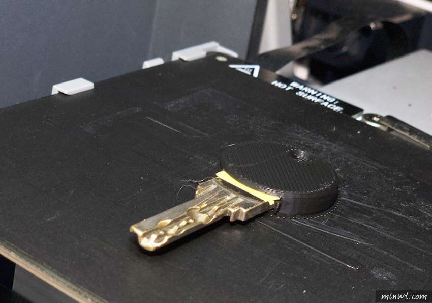 梅問題-3D列印鑰題圈小技巧！中途暫停放入鑰匙，一氣呵成免膠合
