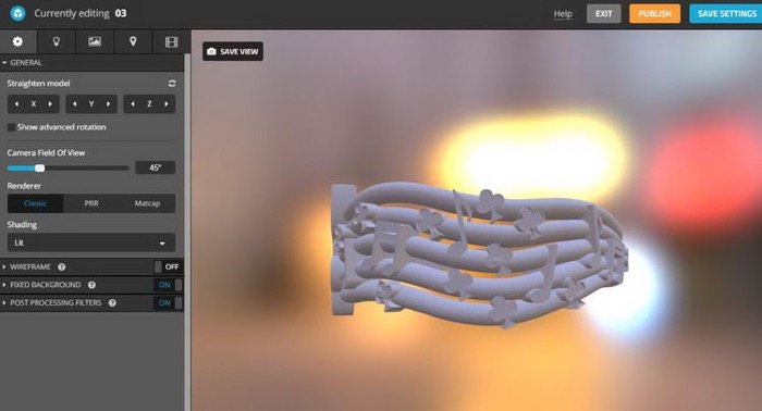 梅問題-Sketchfab讓你的3D作品能撥放&預覽並分享臉書