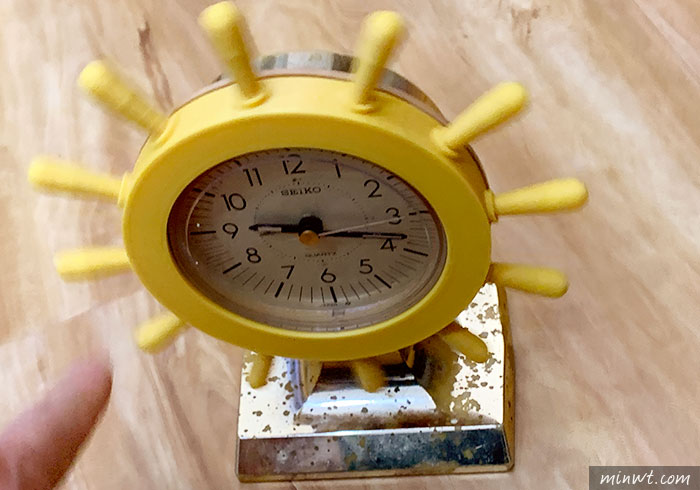 梅問題-eSUN易生PLA+(PLA Plus)金色，列印船舵造型時鐘剛剛好