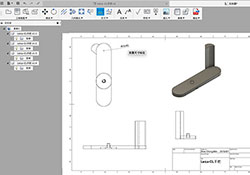 [教學] Fusion 360 將3D立體圖，轉三視圖(工程圖)，可標示尺寸與註解
