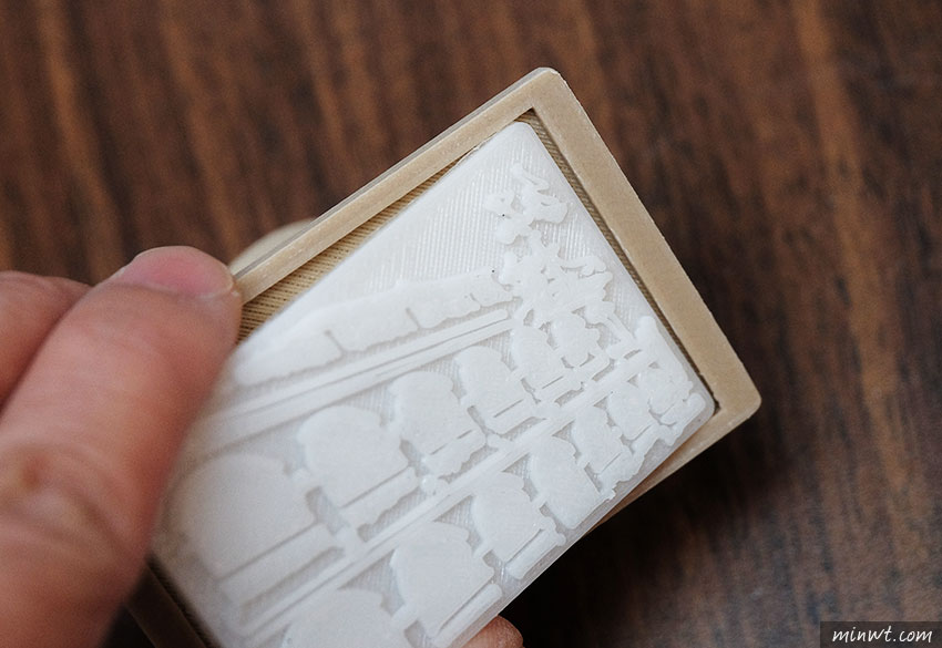 梅問題-3D印表機自製有筆觸效果的風景印章