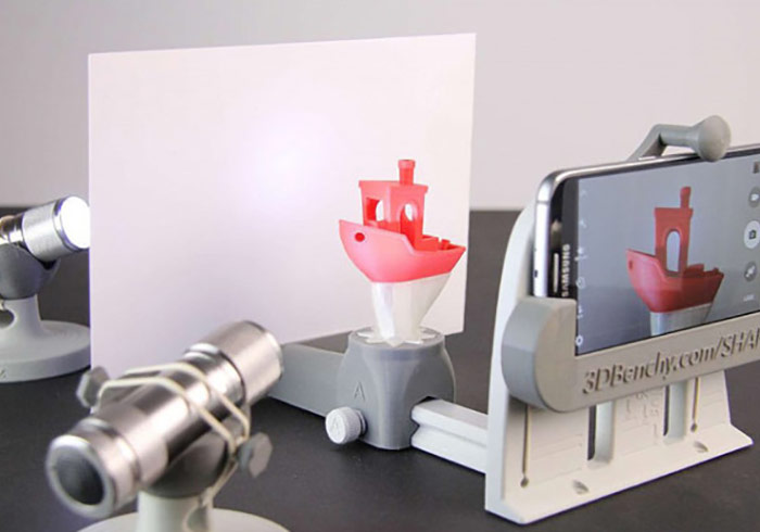 3D列印出智慧型手機專屬的攝影棚