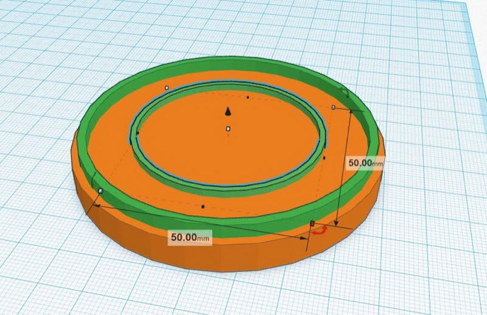 梅問題-Tinkercad 客製化與3D列印輸出彩色LOGO