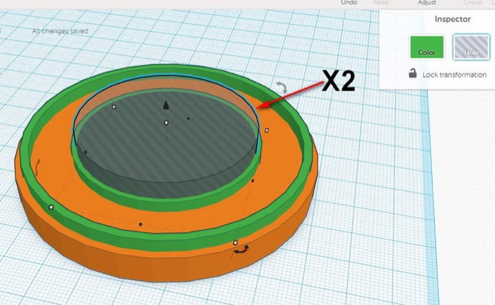 梅問題-Tinkercad 客製化與3D列印輸出彩色LOGO