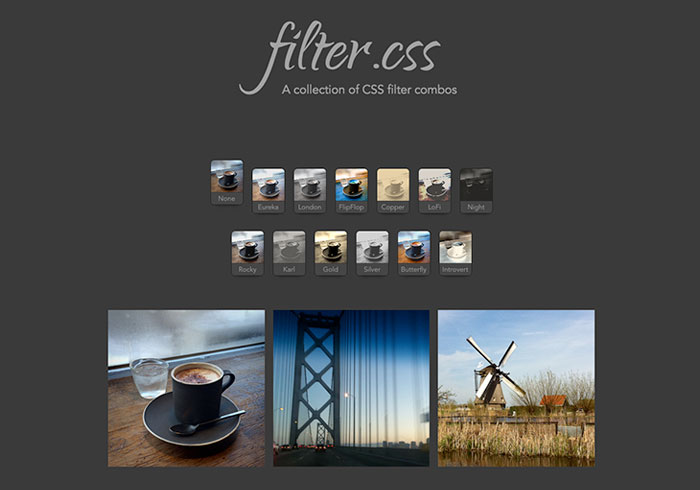 《CSS Filter濾鏡模組》免PS!立即將照片套用各種不同的風格特效