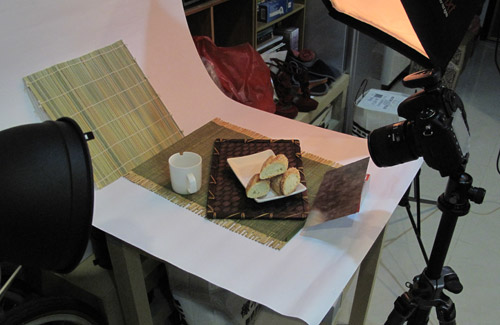 梅問題-商品攝影－蜂巢罩拍出金黃酥脆麵包