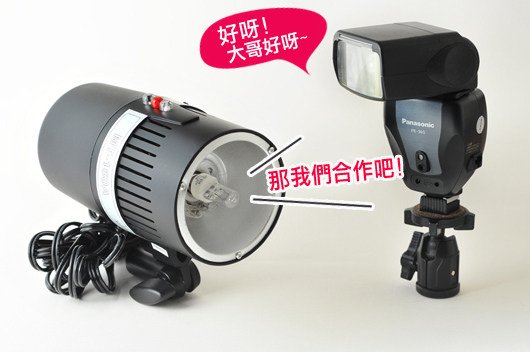 梅問題-器材分享-機頂閃PE36s獨挑棚燈MT160