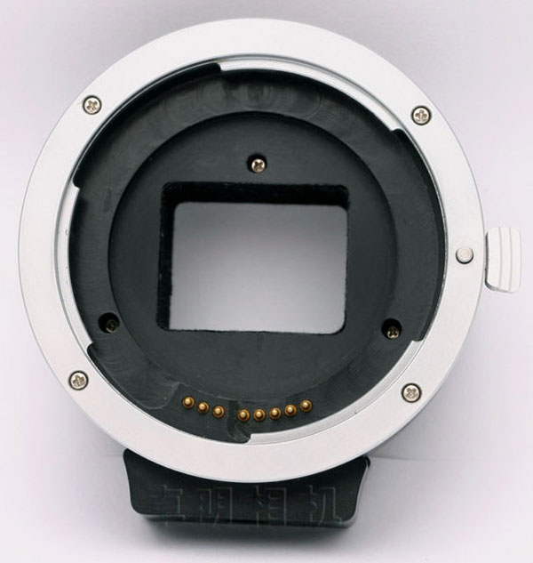 梅問題-週邊配件－EF-Nex轉接環讓NEX可用Canon鏡頭（可自動對焦、電子控制光圈）
