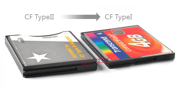 攝影器材DIY－將SD轉CFII卡改裝成CFI