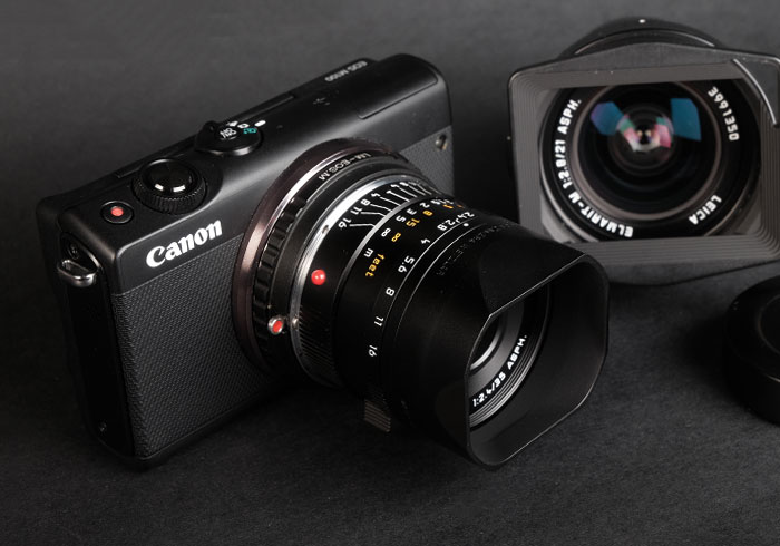 梅問題－[開箱] Canon EOS M轉Leica M接環，開啟峰值對焦與相機快門釋放設定