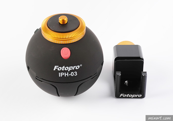 梅問題－FOTOPRO 小蘋果360度電動雲台，拍攝全景好利器