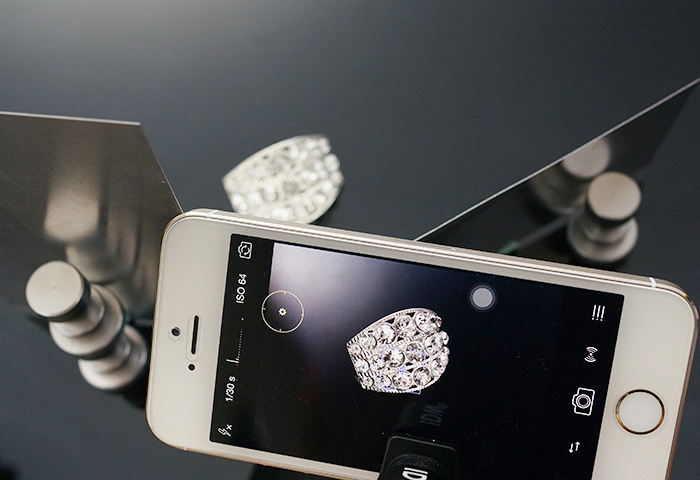 「手機攝影－飾品」iPhone 5s也能拍出閃亮亮的銀飾胸針