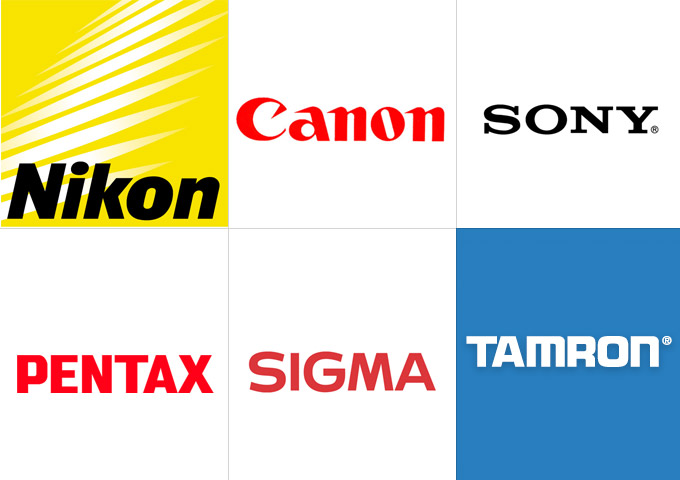 各家鏡頭標示名詞解釋整合包(Nikon、Canon、Pentax、Sony、Sigma、Tamron)