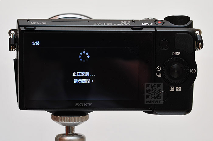 梅問題－iPhone/Android智慧型手機無線操控「Sony NEX5R」