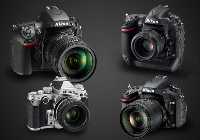 梅問題-Nikon全幅四大天王D610、D800、Df、D4 規格、畫質超級PK戰