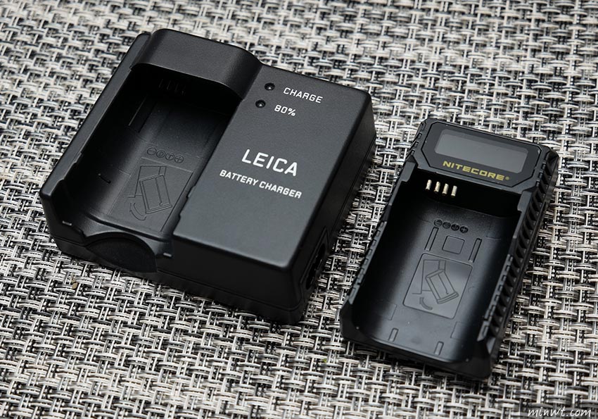 梅問題-Nitecore ULSL USB 專為 Leica SL(BP-SCL4)所設計的USB充電器，可偵測充電溫度與電壓