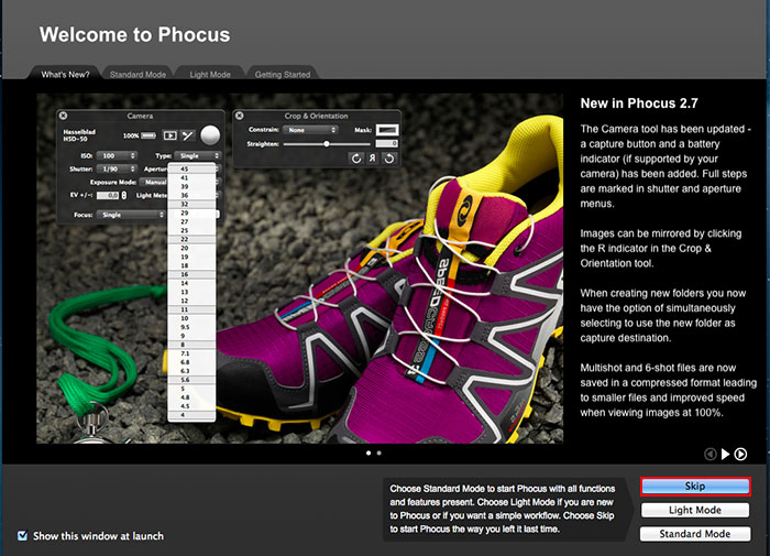 梅問題-影像軟體－免費專業級影像軟體 《哈蘇 Phocus 2.7》