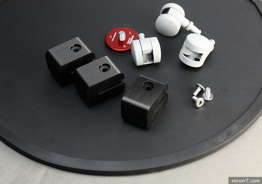 梅問題-IFOOTAGE RB-A400 圓形底座腳架加輪胎移動超方便