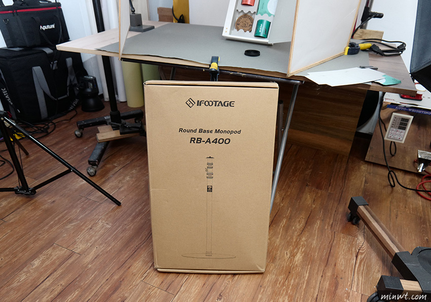 梅問題-IFOOTAGE RB-A400 圓形底座腳架｜不佔空間、穩固不倒、耐重更安心