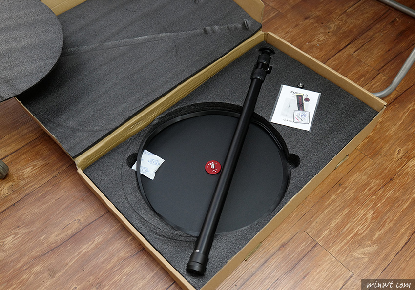 梅問題-IFOOTAGE RB-A400 圓形底座腳架｜不佔空間、穩固不倒、耐重更安心