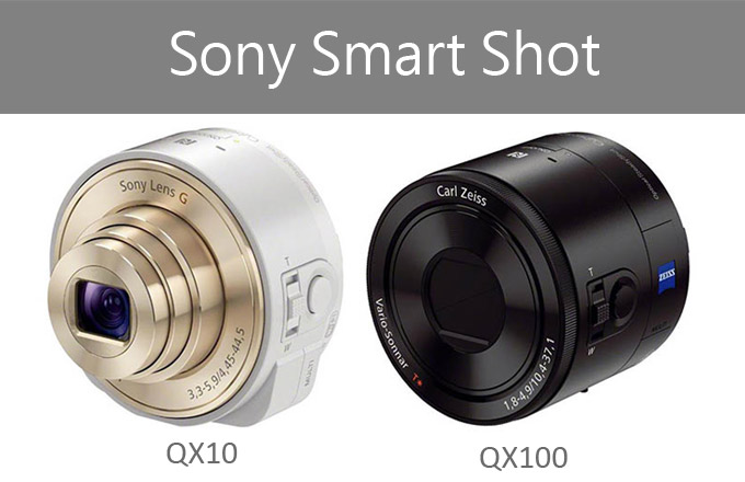 《Sony QX》手機專用外接鏡頭正式命名為「Smart Shot」