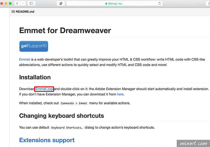 梅問題－Emmet套件也支援Dreamweaver CC