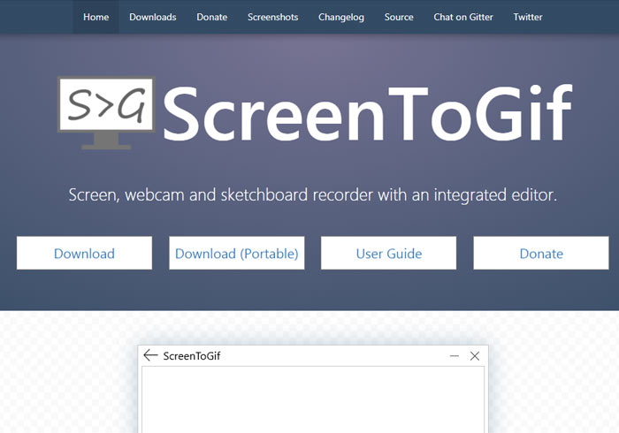 ScreenToGif 螢幕錄影軟體，內建編輯功能與轉成GIF動畫格式